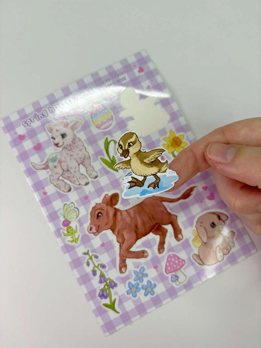 Springcore Animals | Vinyl Sticker Sheet