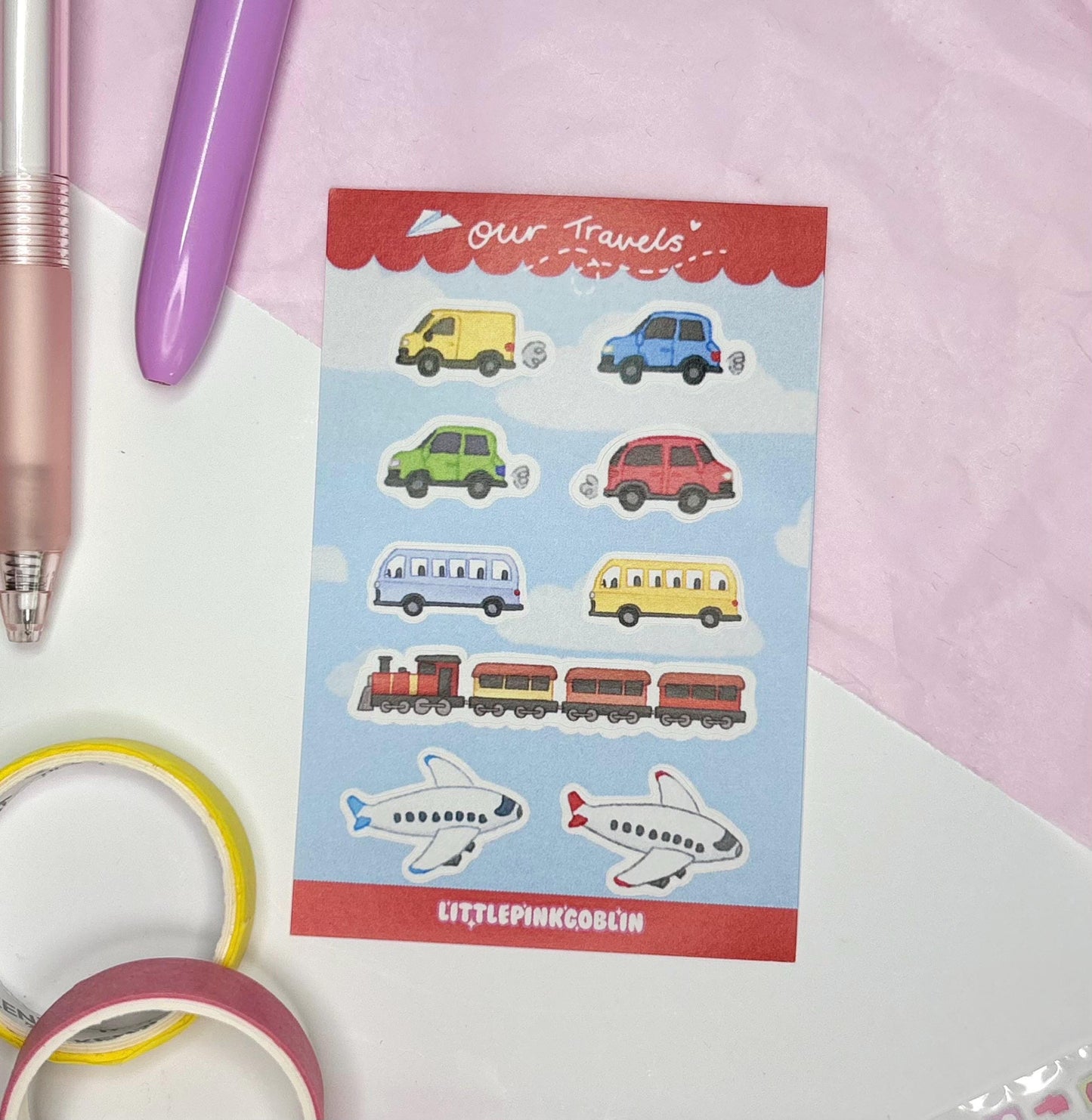 Travelling | Planner Stickers