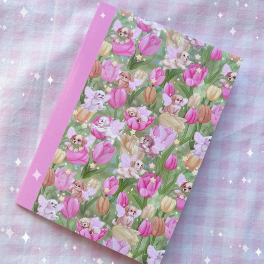 Fairy Puppies 48-Page Bullet Notebook
