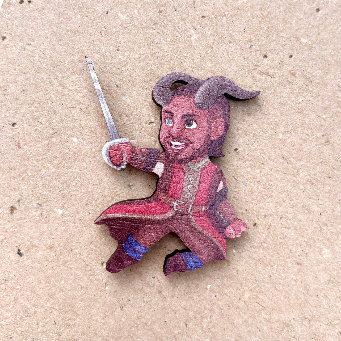 BG3 Companions | Wooden Pins