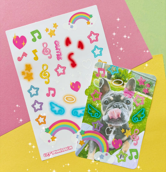 A5 Wanco/Wancore Motifs | Vinyl Sticker Sheet