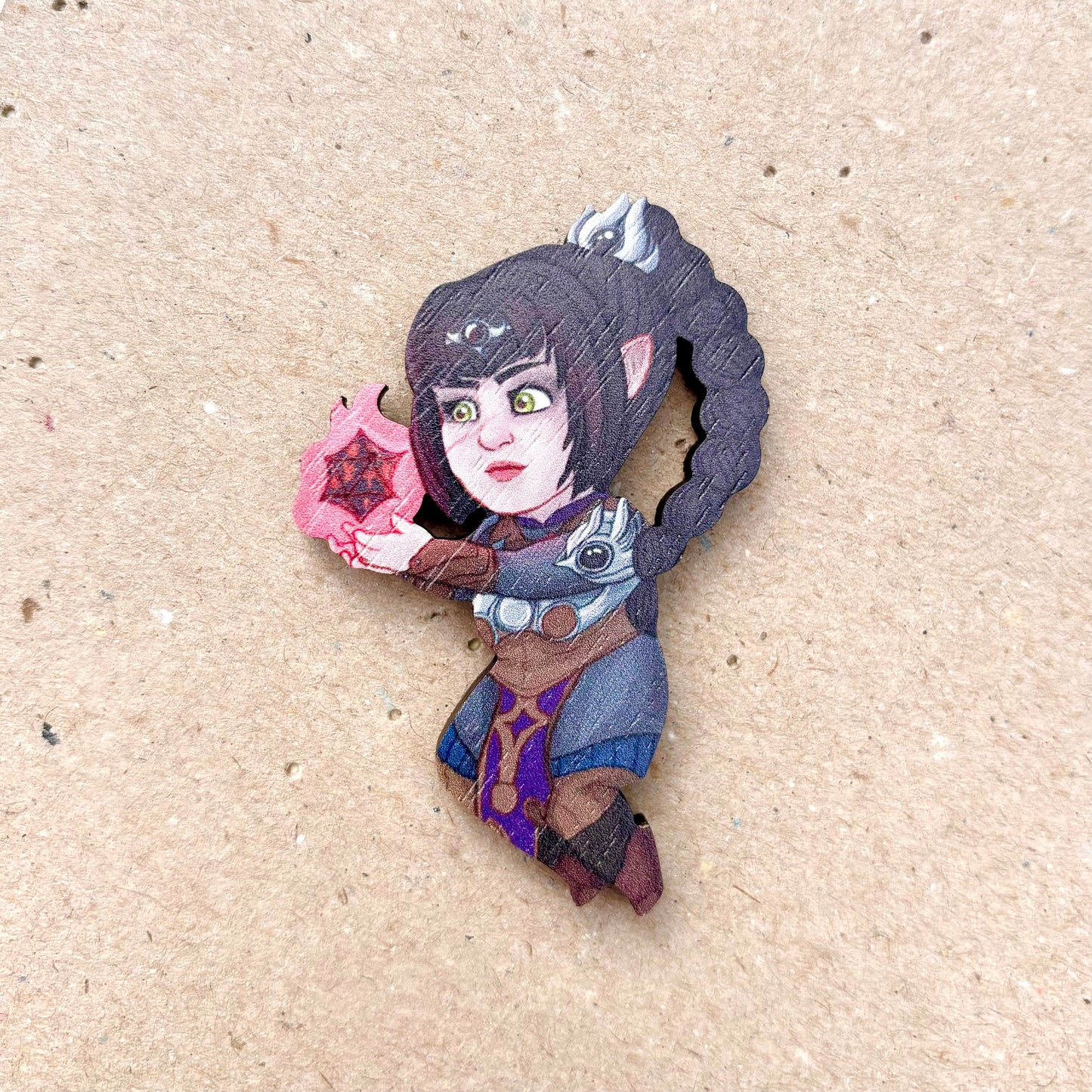 BG3 Companions | Wooden Pins