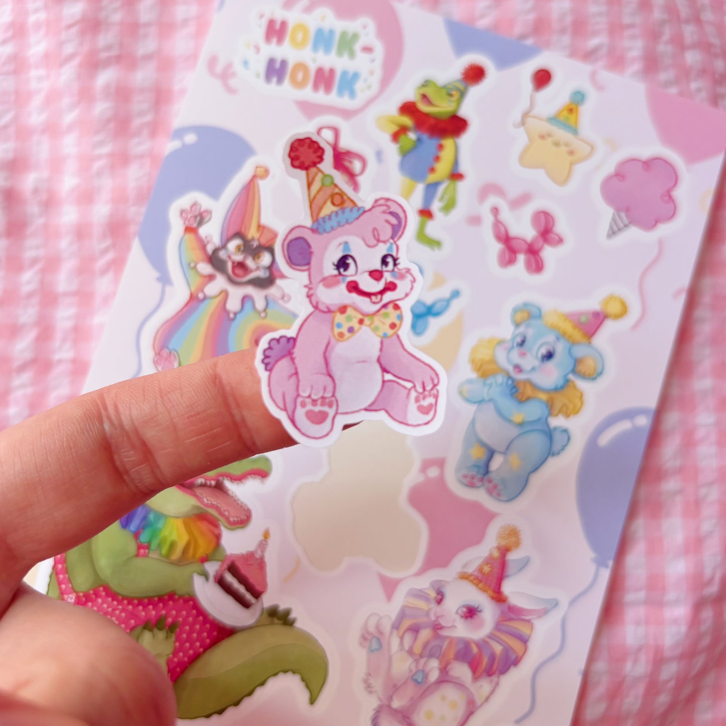 Clown Squad | Vinyl Sticker Sheet