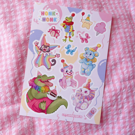 Clown Squad | Vinyl Sticker Sheet