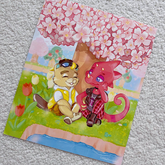 Animal Crossing Flick and CJ Print