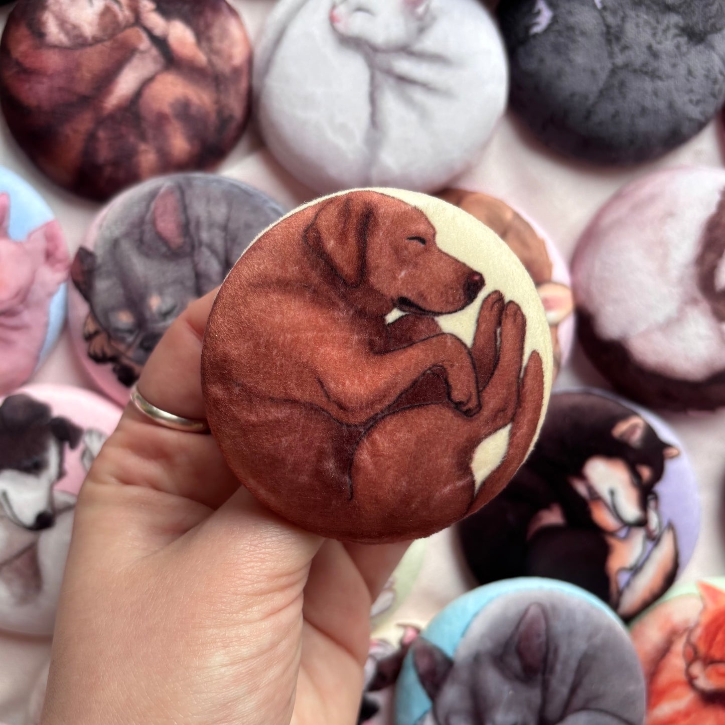 Paws & Dreams Plush Pin | Labrador