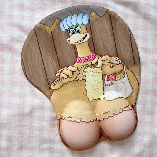 Babs the Chicken | Mousepad