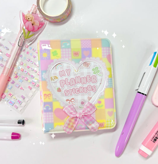 Collection Binder 9x6cm with Planner Stickers