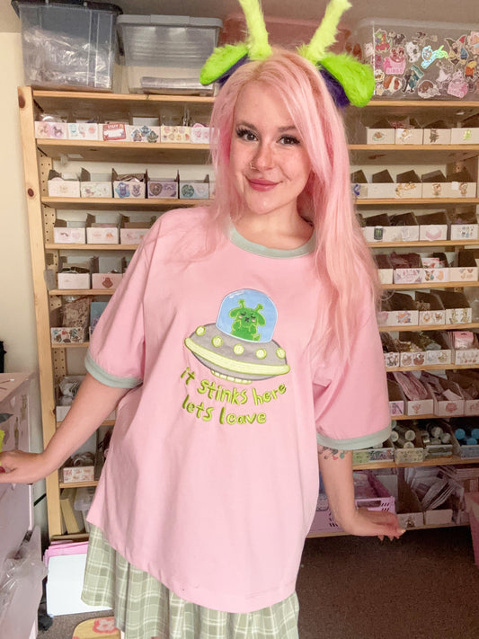 PRE-ORDER Zorpling 'It Stinks Here Lets Leave' T-Shirt
