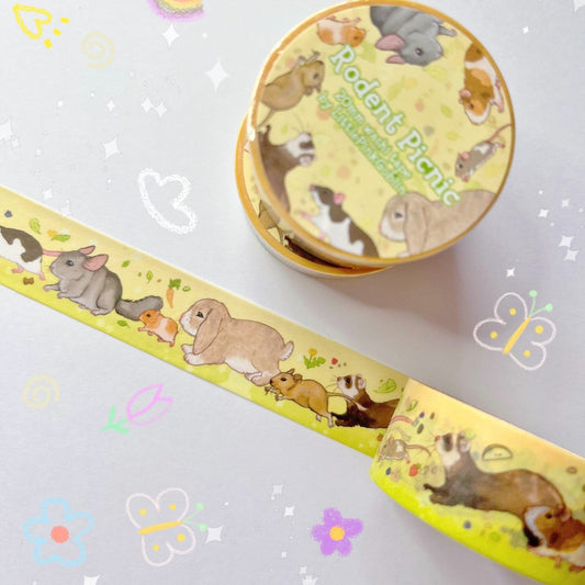 Rodent Picnic | Washi Tape