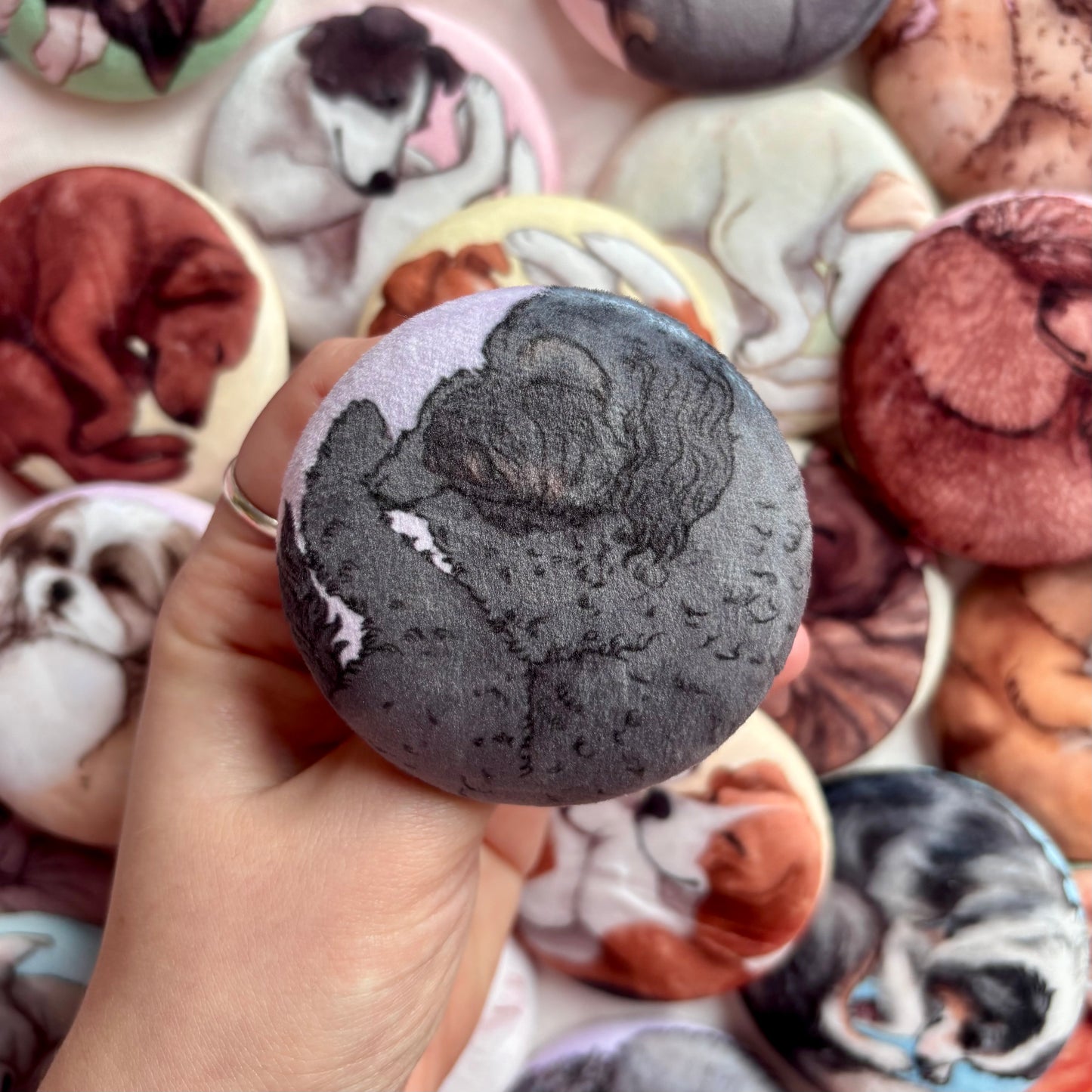 Paws & Dreams Plush Pin | Doodle