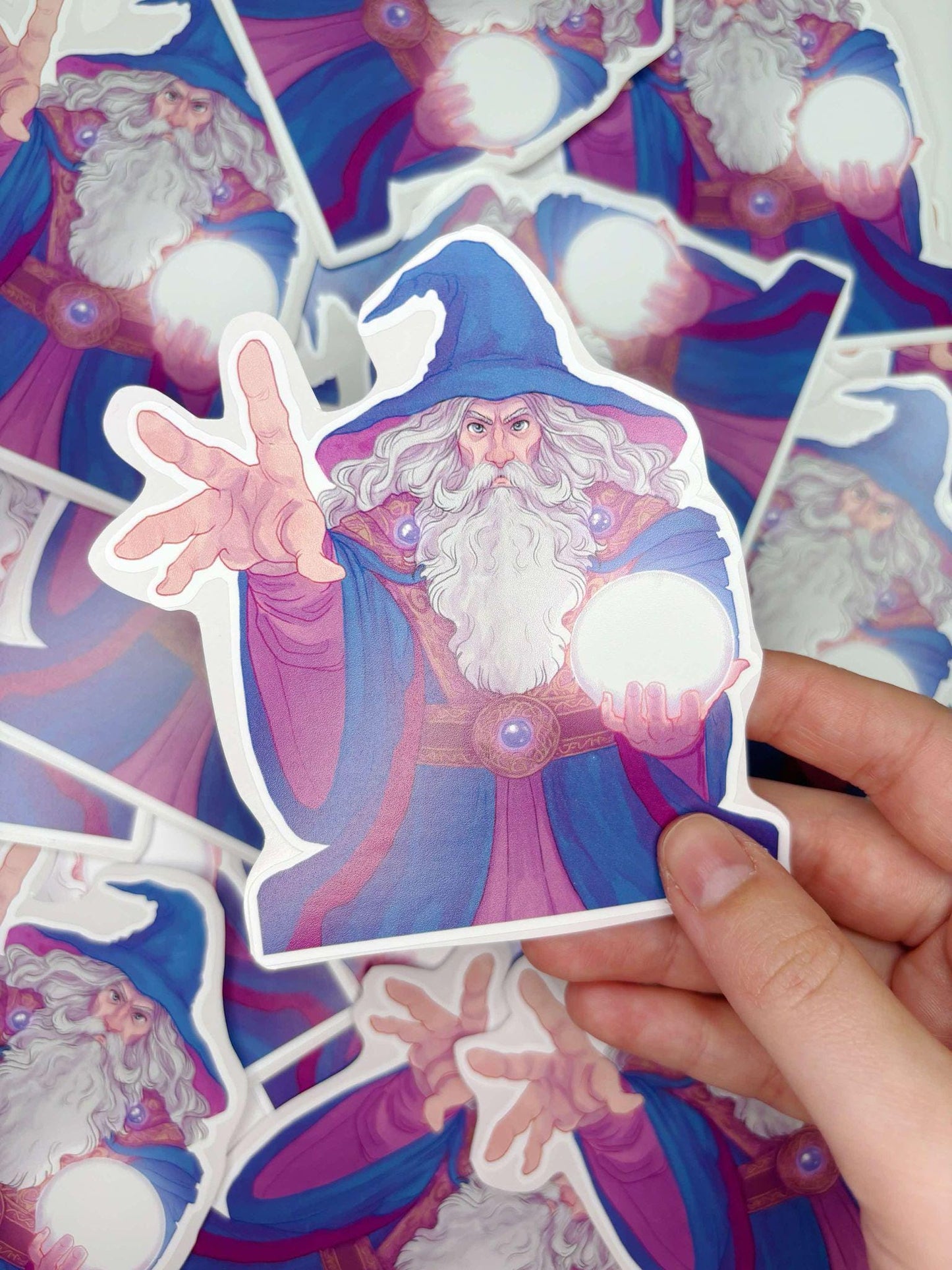 Magical Wizard Waterproof Vinyl Sticker