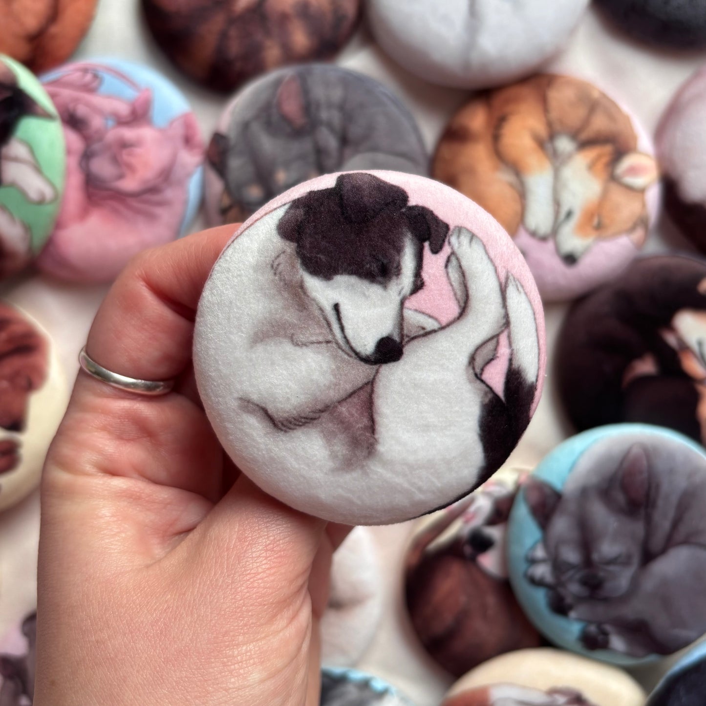 Paws & Dreams Plush Pin | Jack Russell Terrier