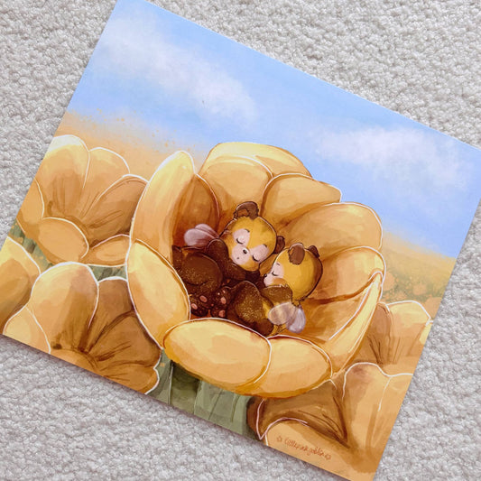 Bumblebears Print