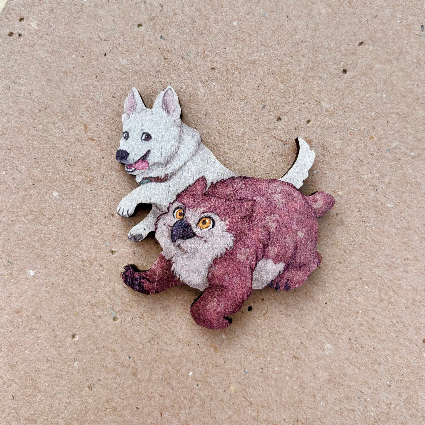 BG3 Companions | Wooden Pins