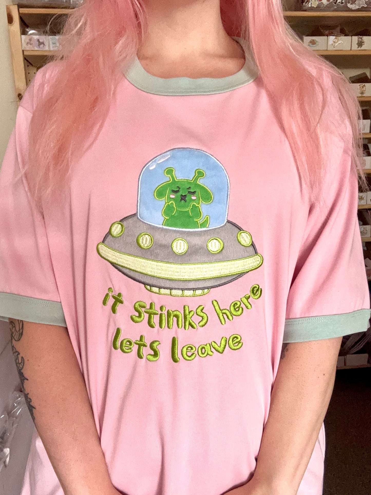 PRE-ORDER Zorpling 'It Stinks Here Lets Leave' T-Shirt