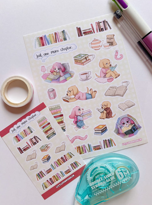 One More Chapter | Planner Stickers