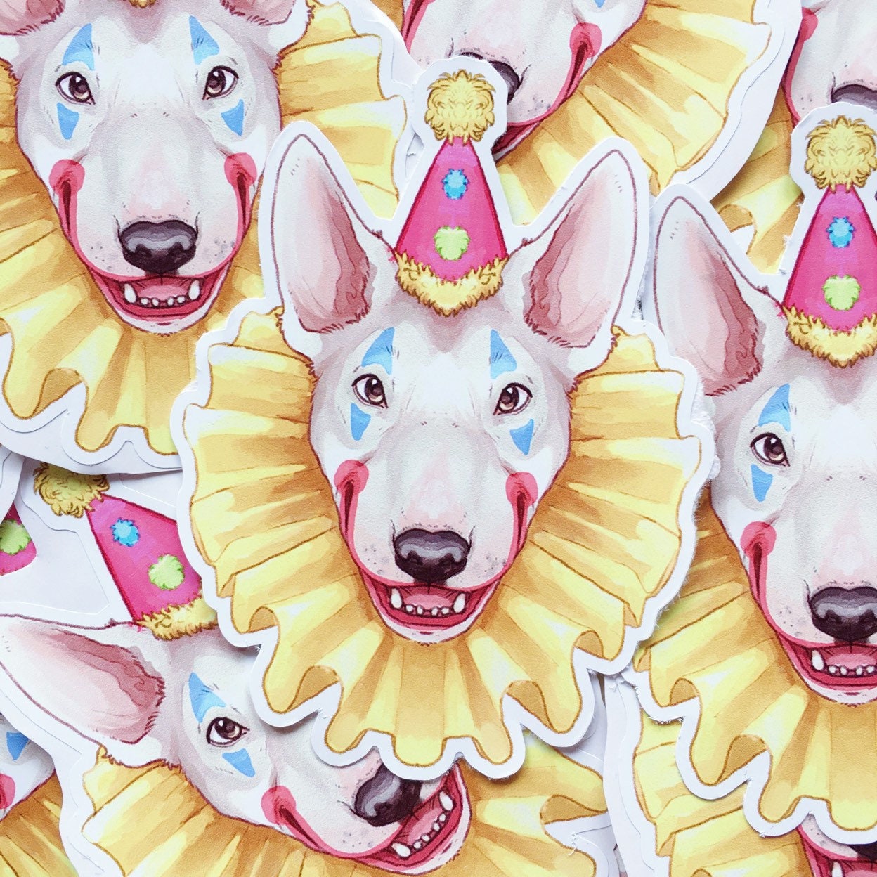 Edgar the Clown | Vinyl Sticker