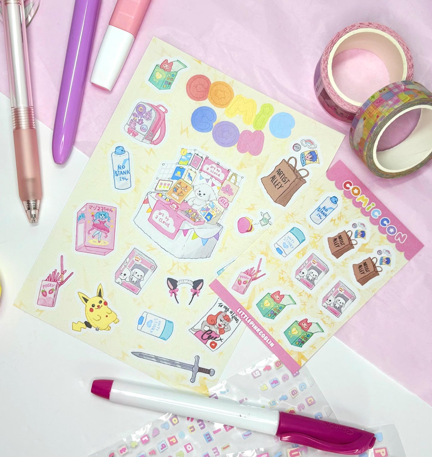 Comic Con | Planner Stickers