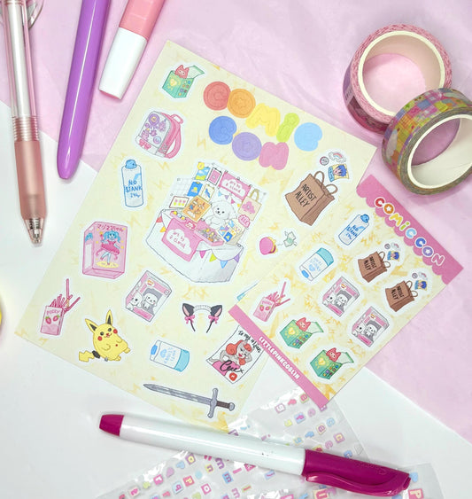 Comic Con | Planner Stickers