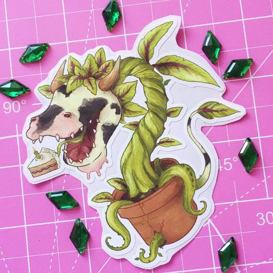 The Sims 2 Cow-Plant | Vinyl Sticker