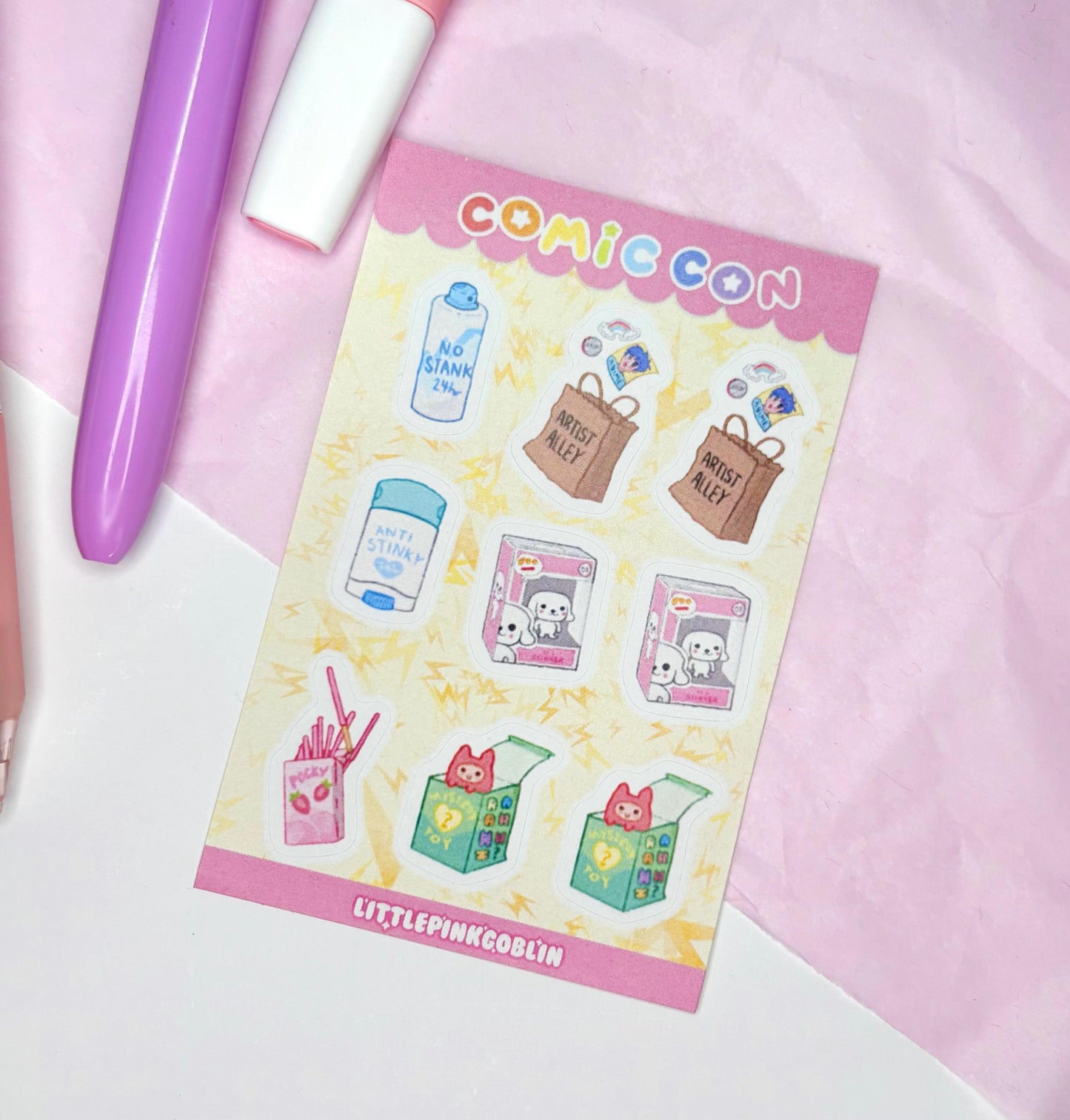 Comic Con | Planner Stickers