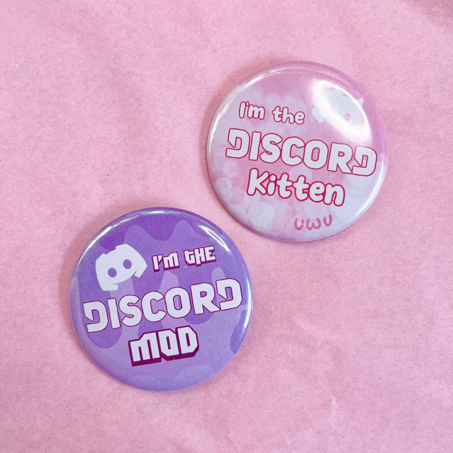 Discord Mod/Discord Kitten Pair Couple Badges