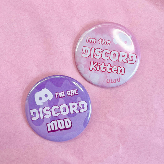 Discord Mod/Discord Kitten Pair Couple Badges