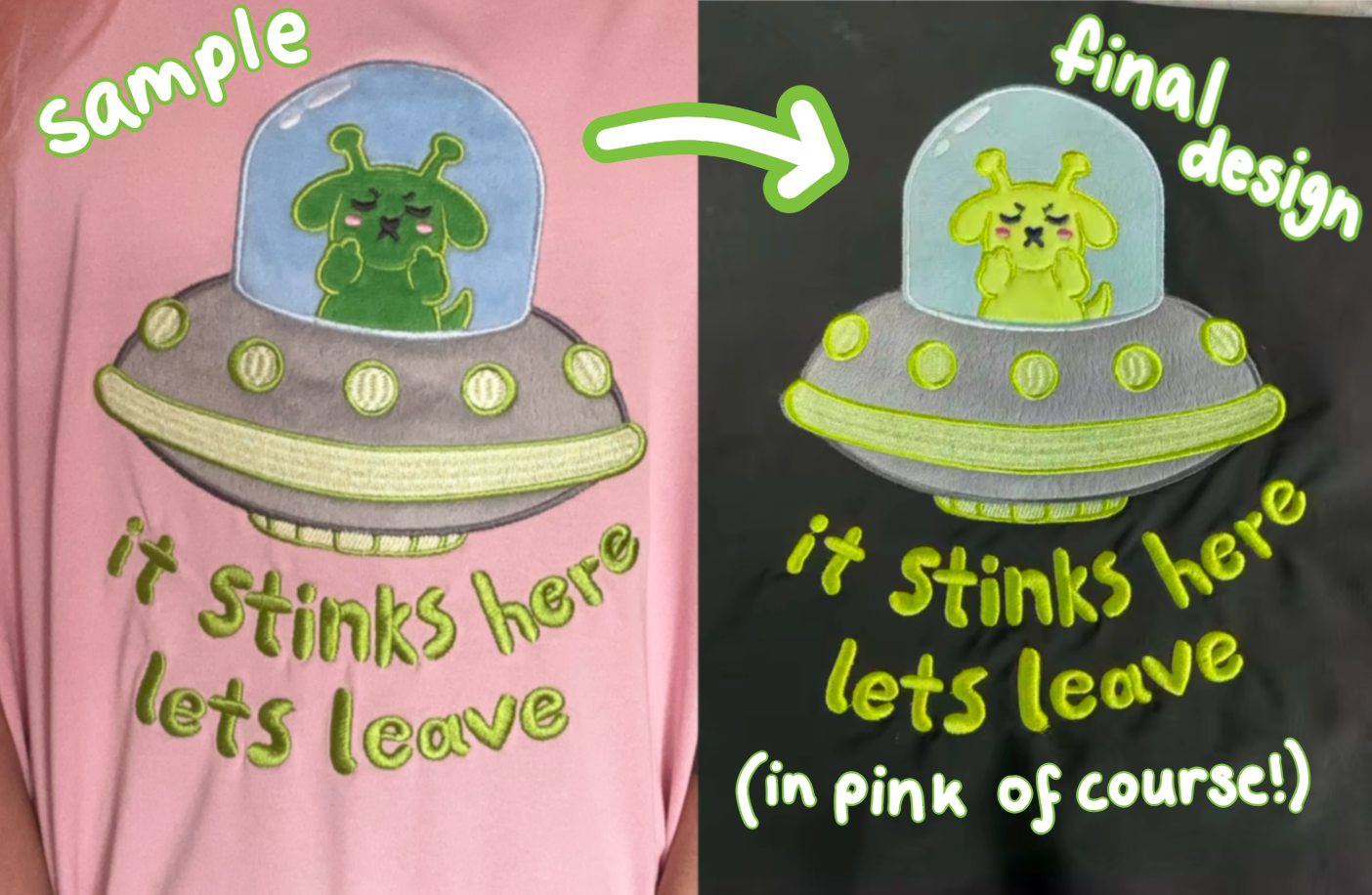 PRE-ORDER Zorpling 'It Stinks Here Lets Leave' T-Shirt