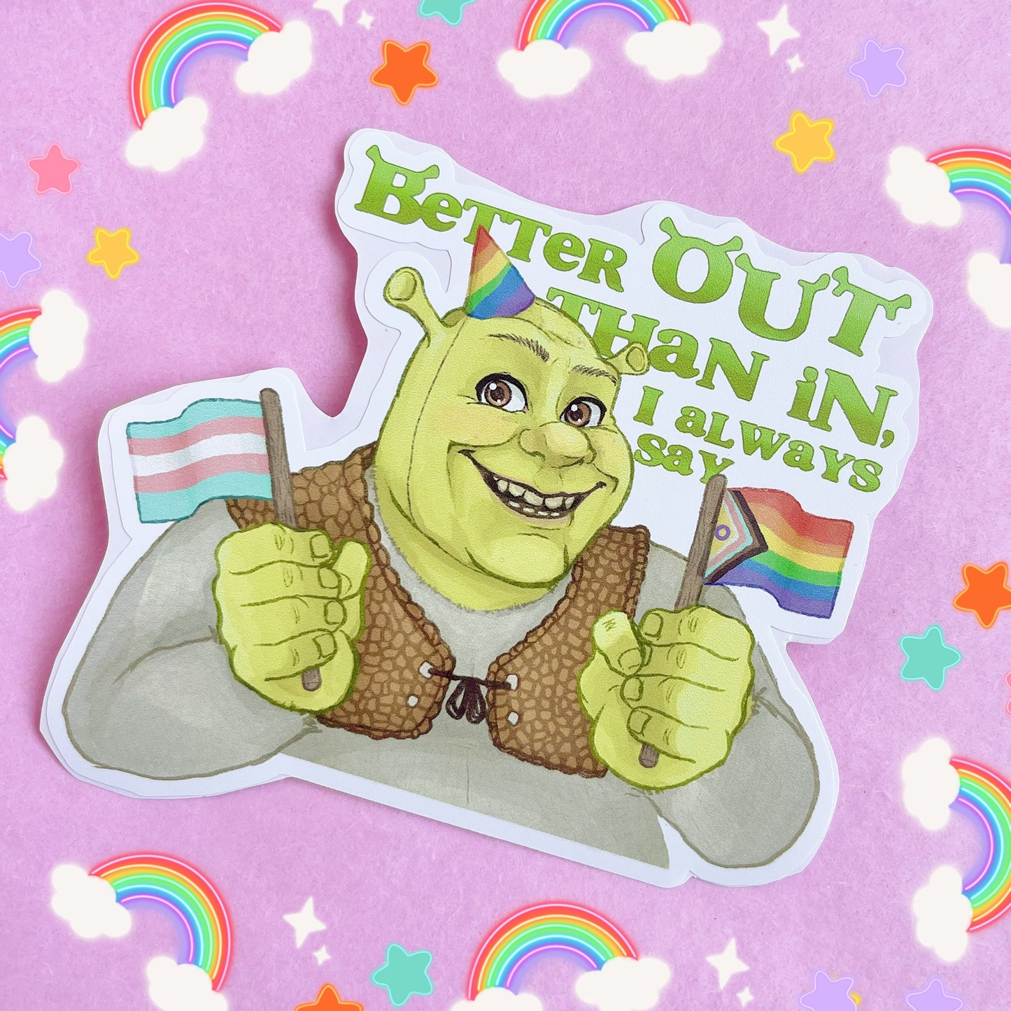 Better Out Than In | Vinyl Sticker