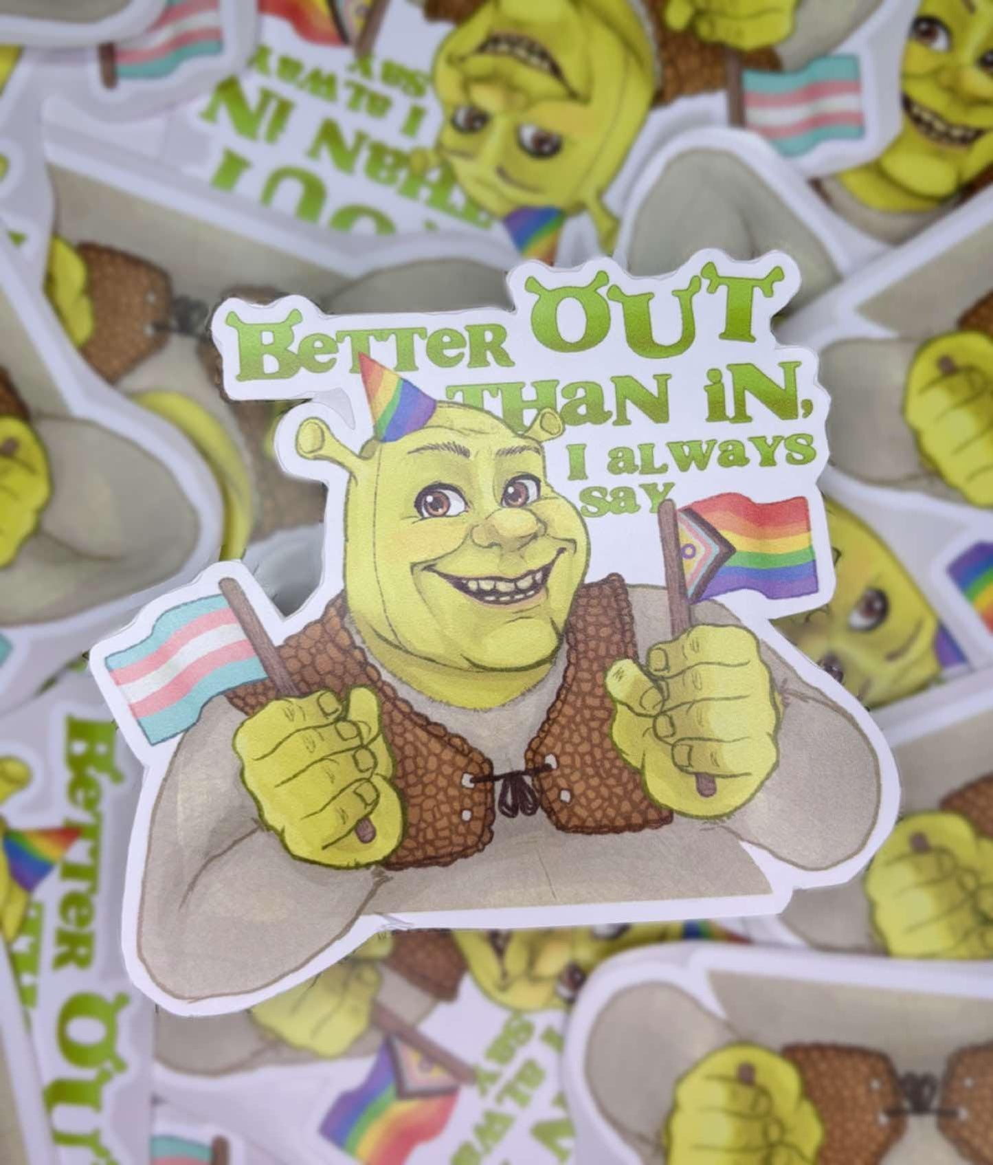 Better Out Than In | Vinyl Sticker