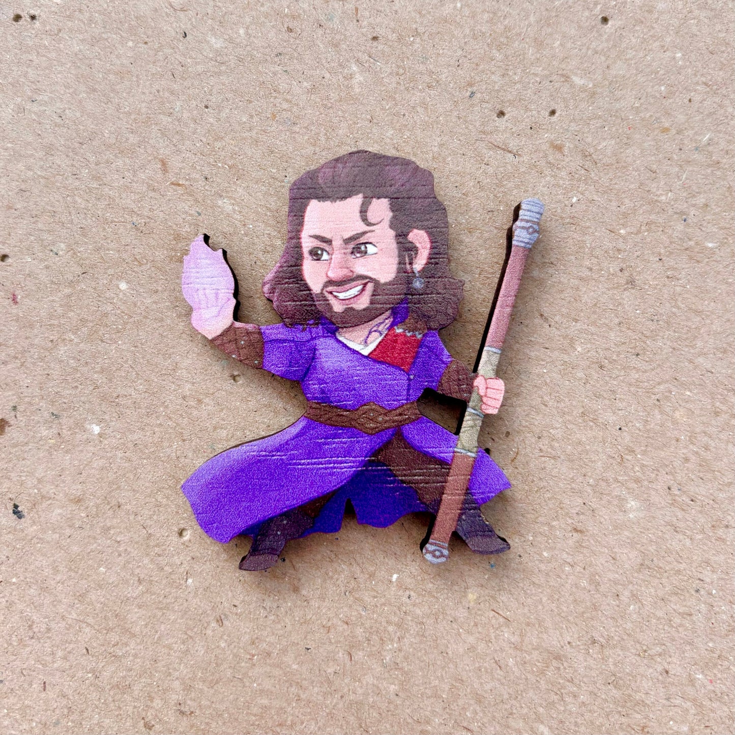 BG3 Companions | Wooden Pins