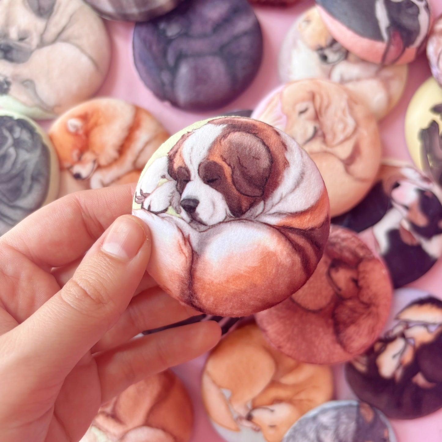 Paws & Dreams Plush Pin | St. Bernard