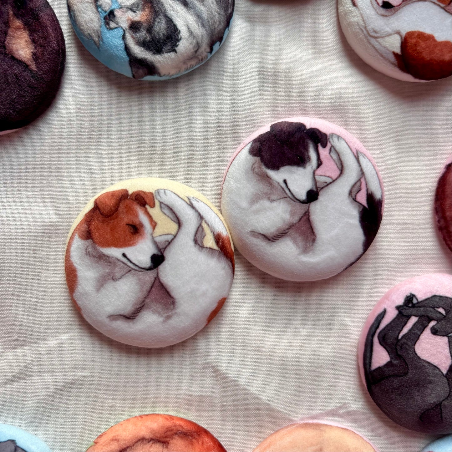 Paws & Dreams Plush Pin | Jack Russell Terrier