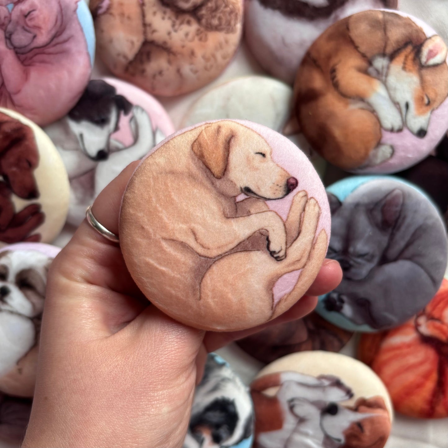 Paws & Dreams Plush Pin | Labrador