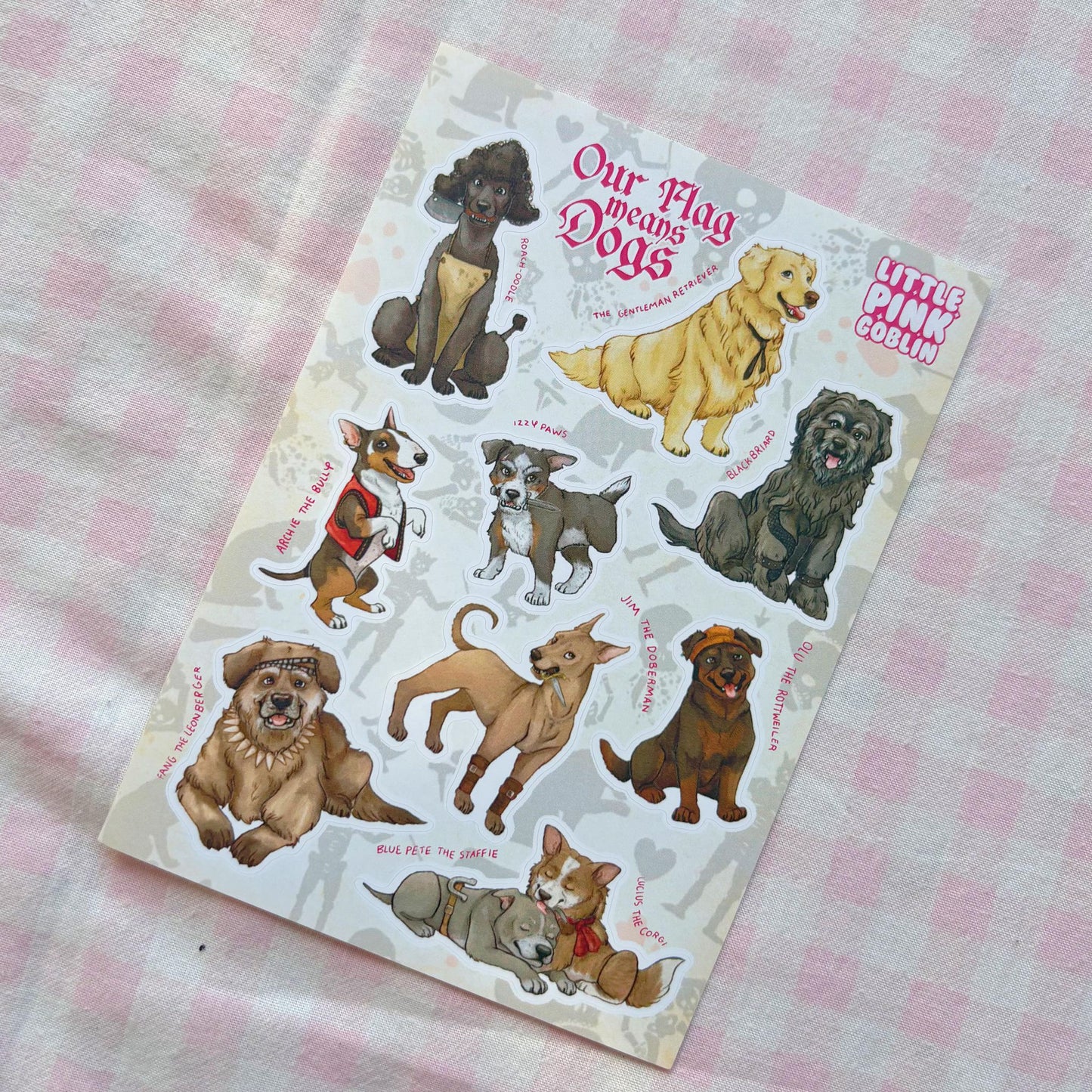 OFMD As Dogs | Vinyl Sticker Sheet