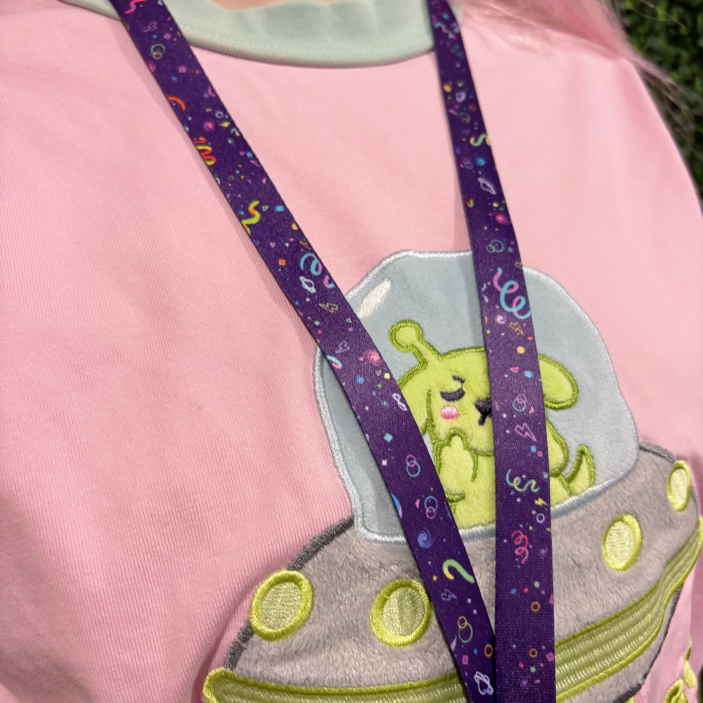 Arcade Carpet Pattern Lanyard