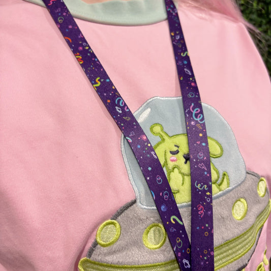Arcade Carpet Pattern Lanyard