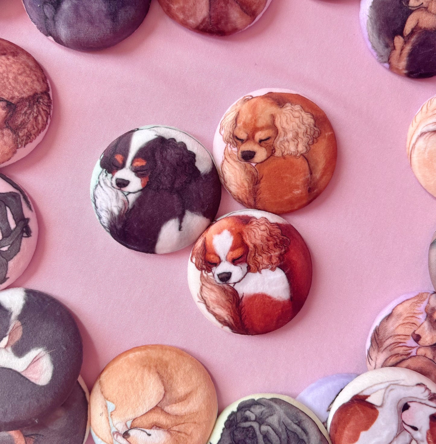 Paws & Dreams Plush Pin | Cavalier