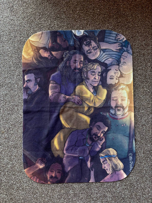 EX-DISPLAY - Our Flag Means Death Mini Fleece Blanket