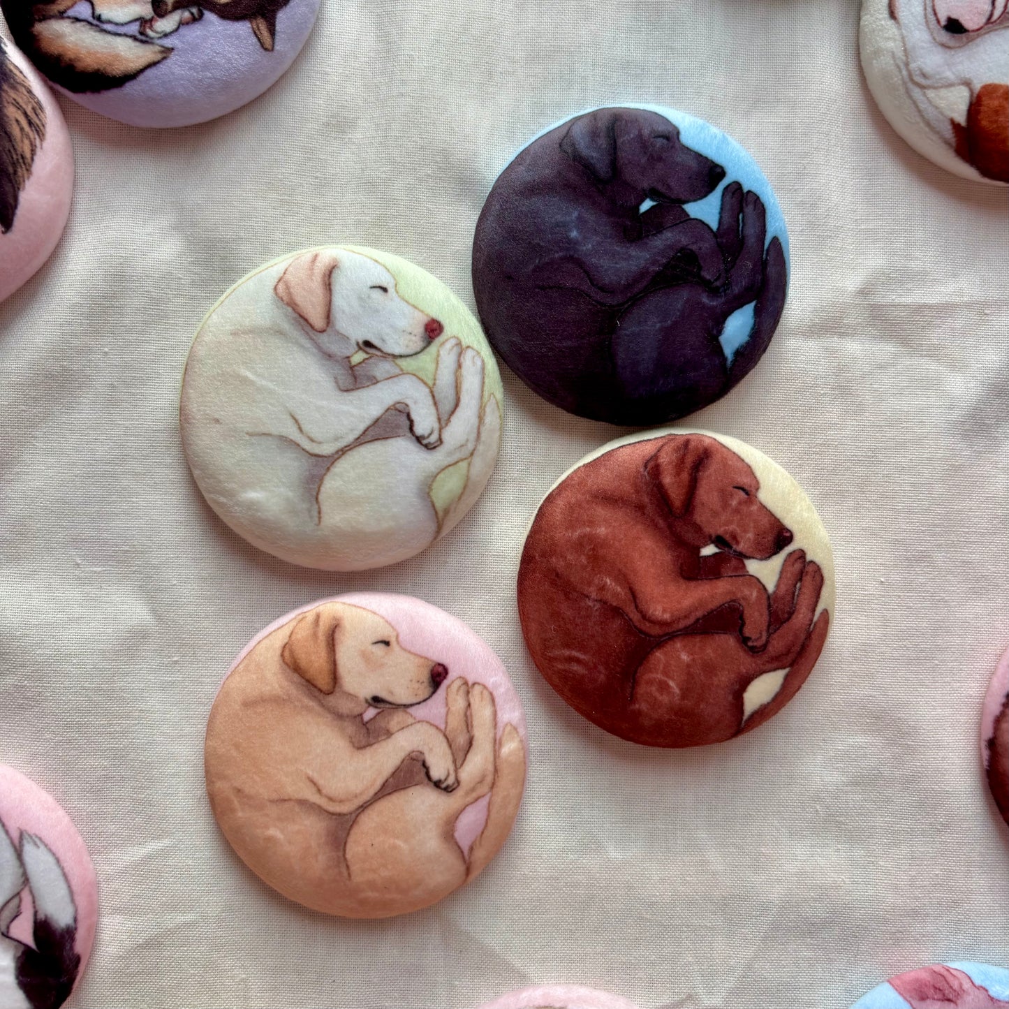 Paws & Dreams Plush Pin | Labrador