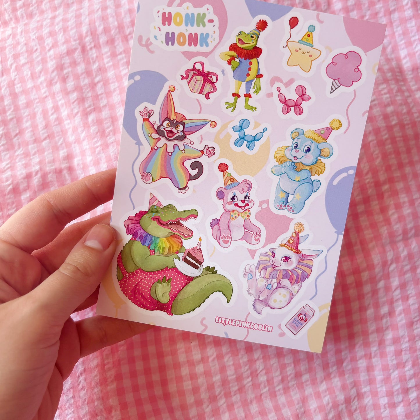Clown Squad | Vinyl Sticker Sheet