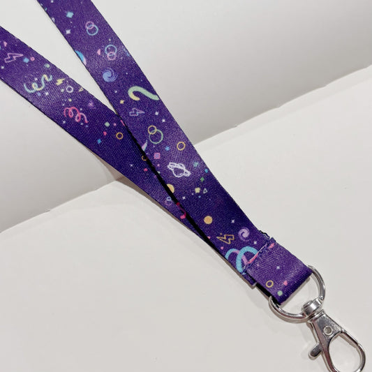 Arcade Carpet Pattern Lanyard