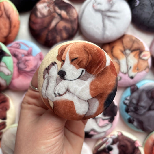 Paws & Dreams Plush Pin | Beagle