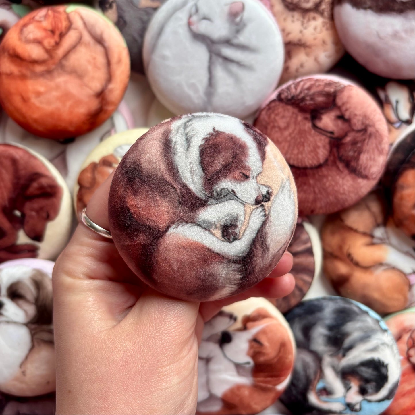 Paws & Dreams Plush Pin | Border Collie