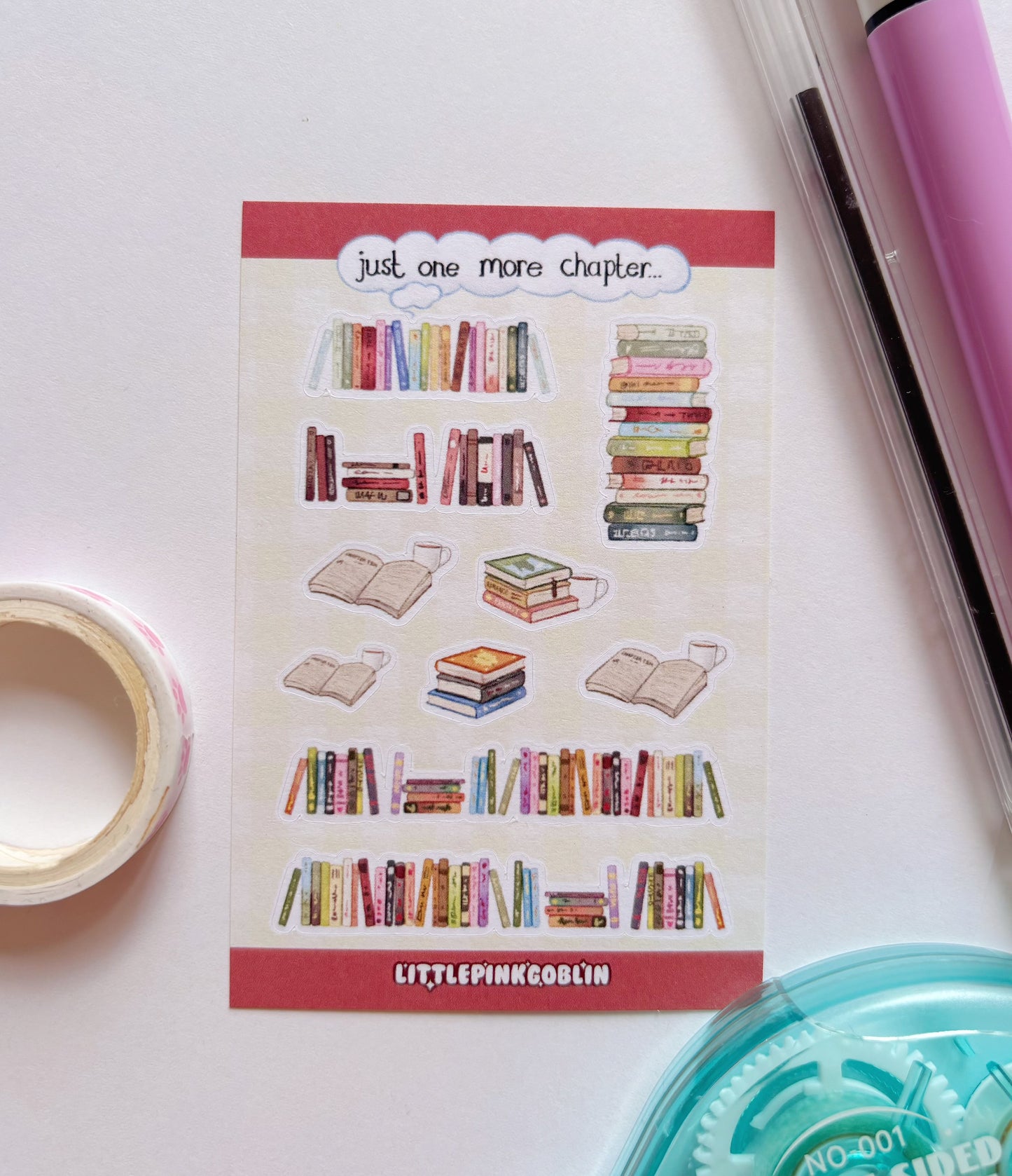One More Chapter | Planner Stickers