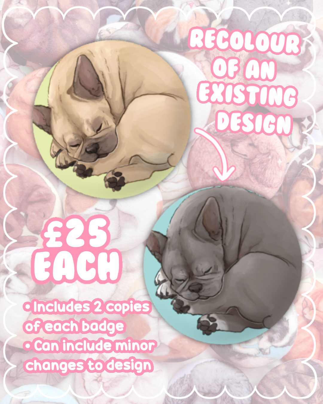 Custom Paws & Dreams Plush Pin