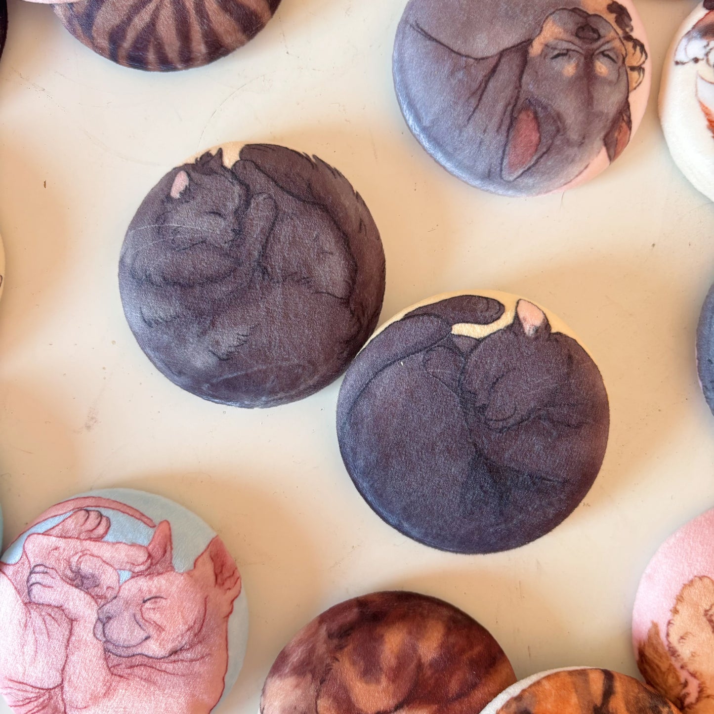 Paws & Dreams Plush Pin | Black Cat