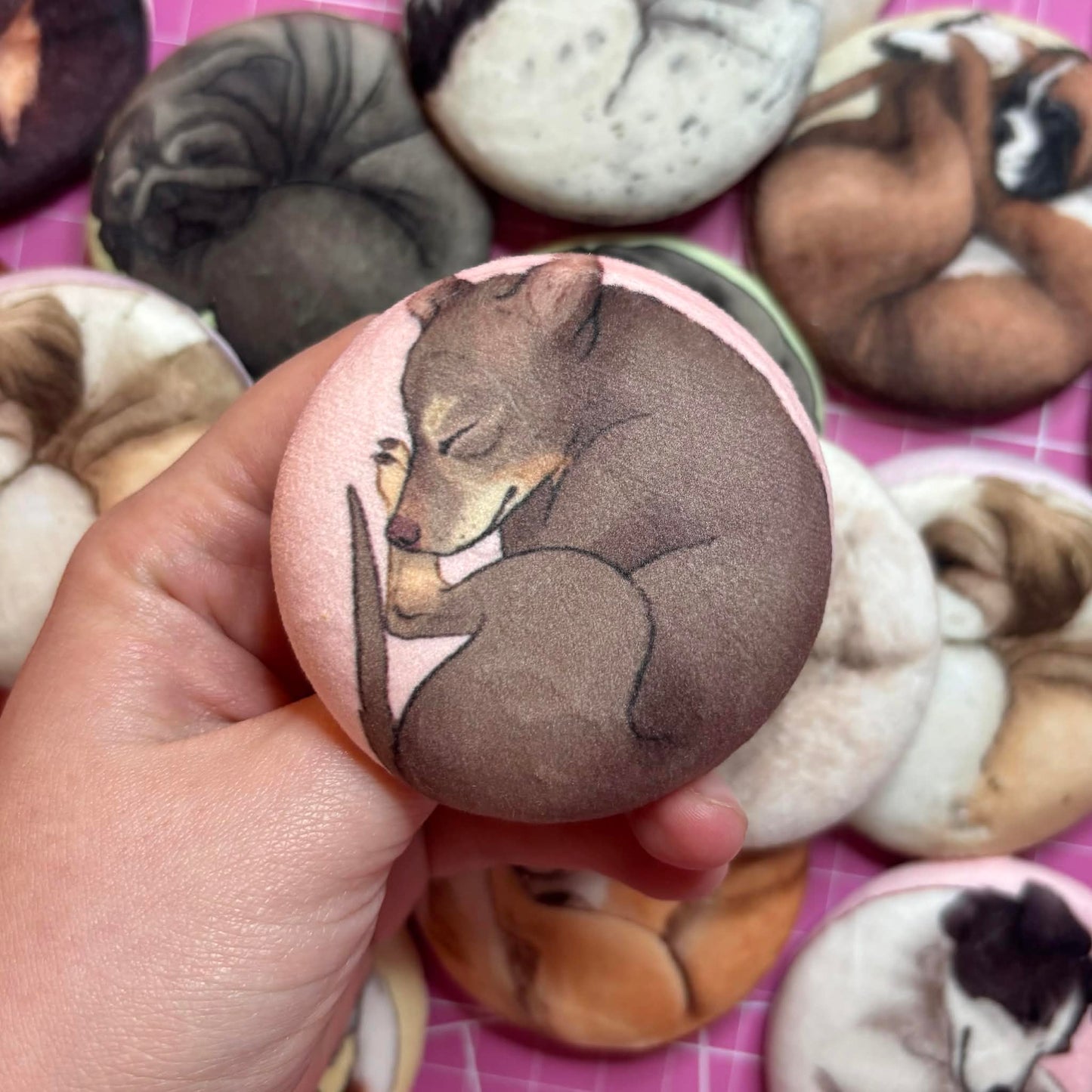 Paws & Dreams Plush Pin | Toy Terrier