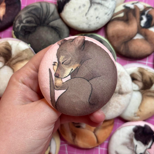 Paws & Dreams Plush Pin | Toy Terrier